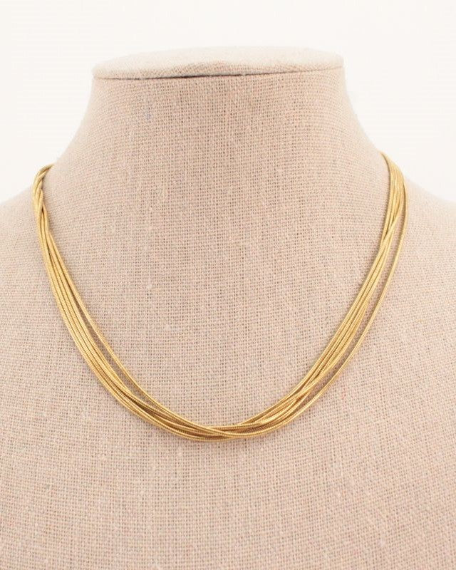 GARGANTILLA ACERO QUINTUPLE