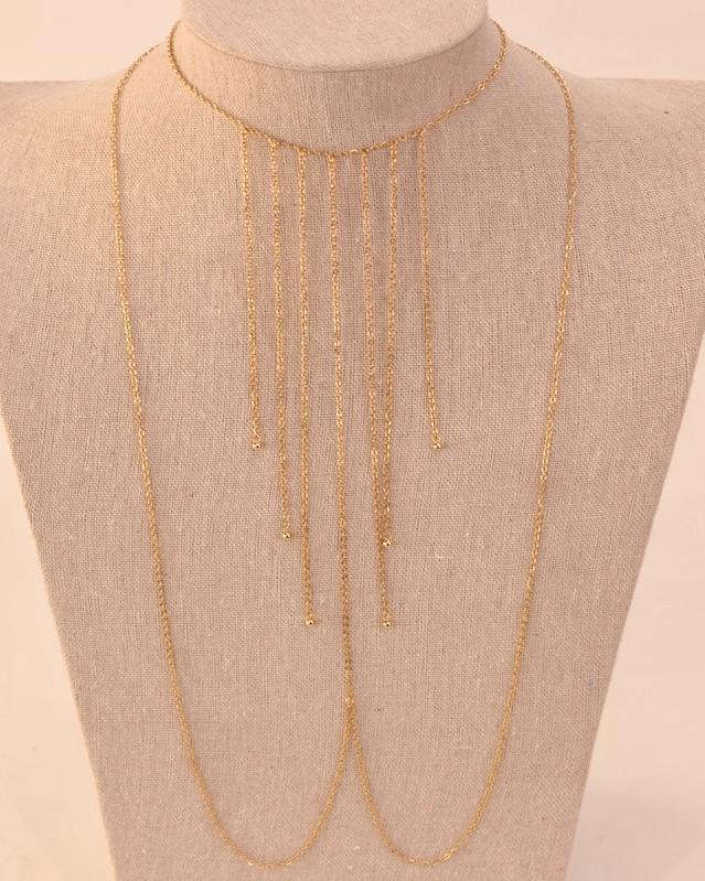 COLLAR ACERO CASCADA BODYCHAIN