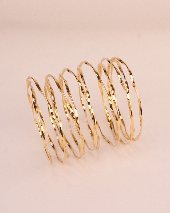 BRAZALETE ACERO INFINITO DORADO