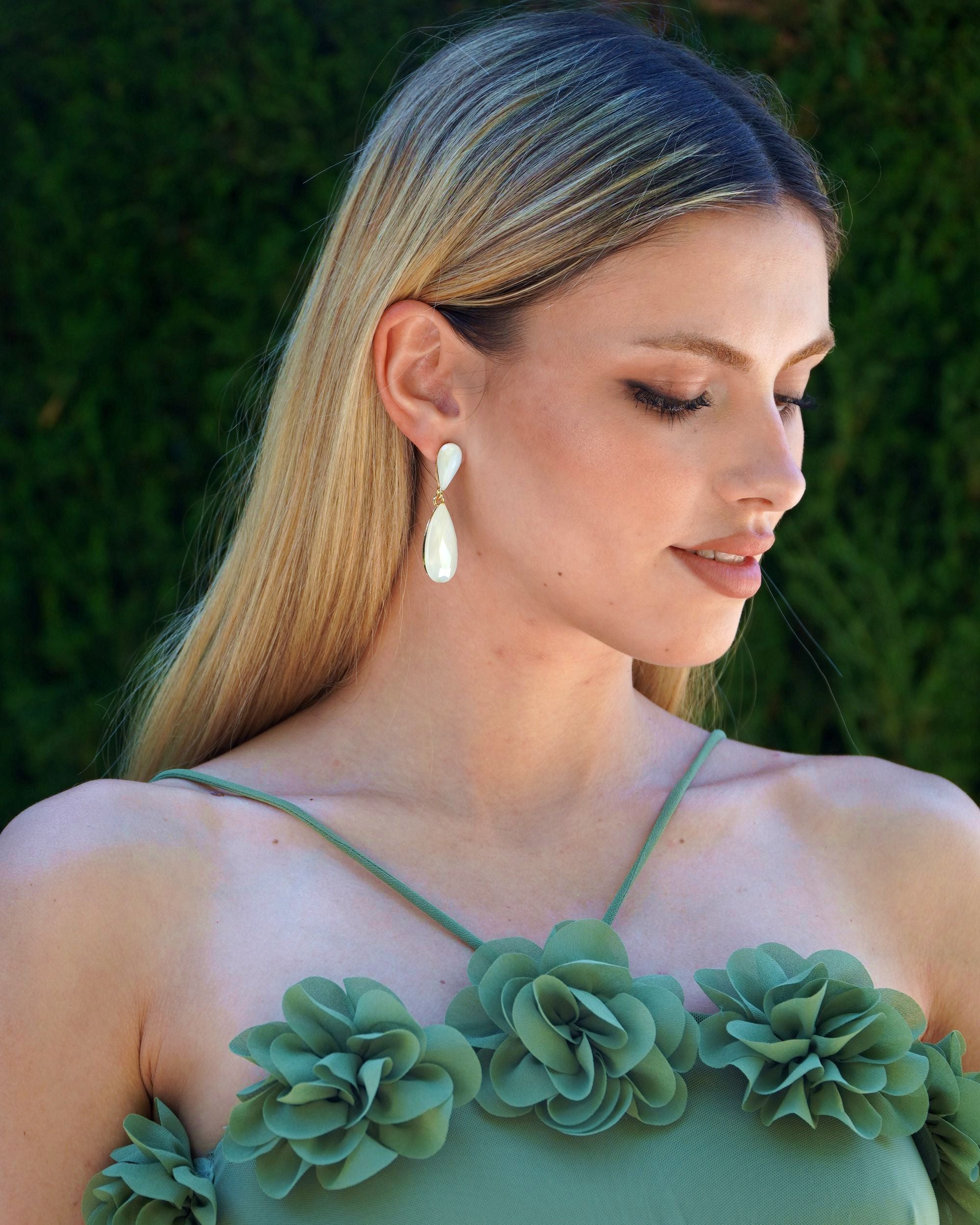 PENDIENTES DOBLE GOTA FIESTA