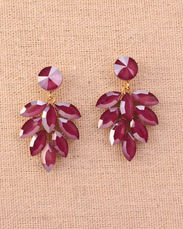 PENDIENTES FIESTA RAMO UVAS