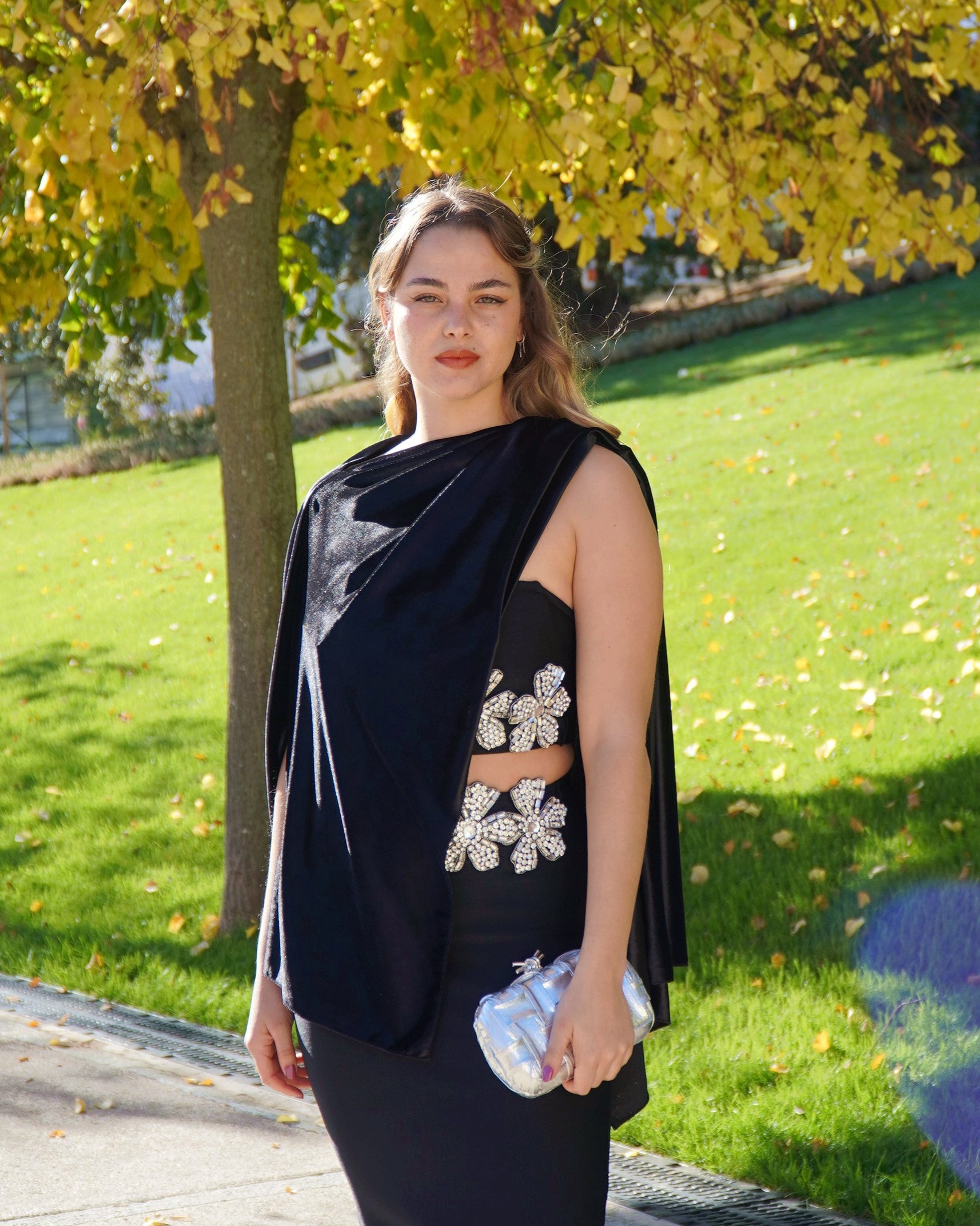 PONCHO DE TERCIOPELO