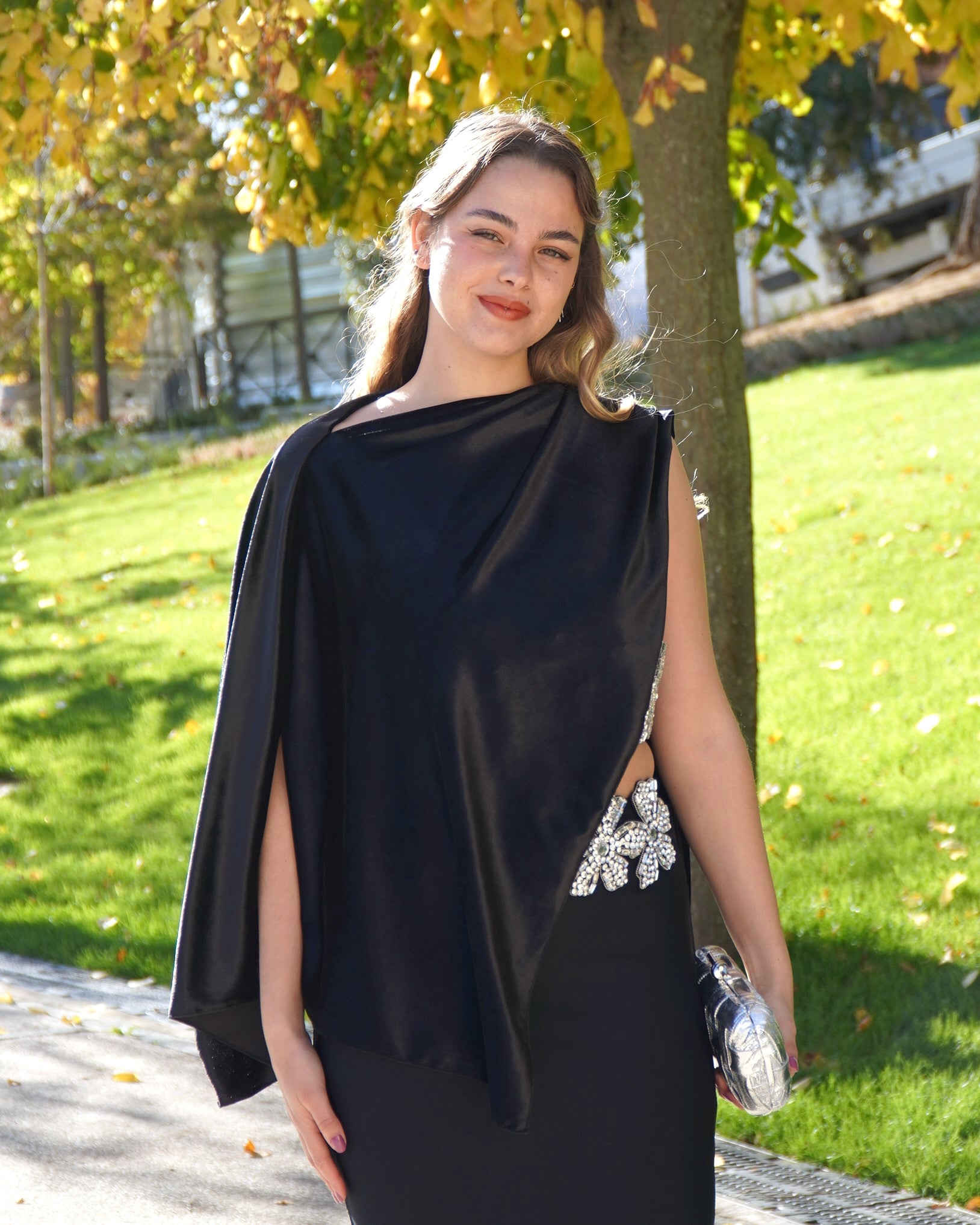 PONCHO DE TERCIOPELO