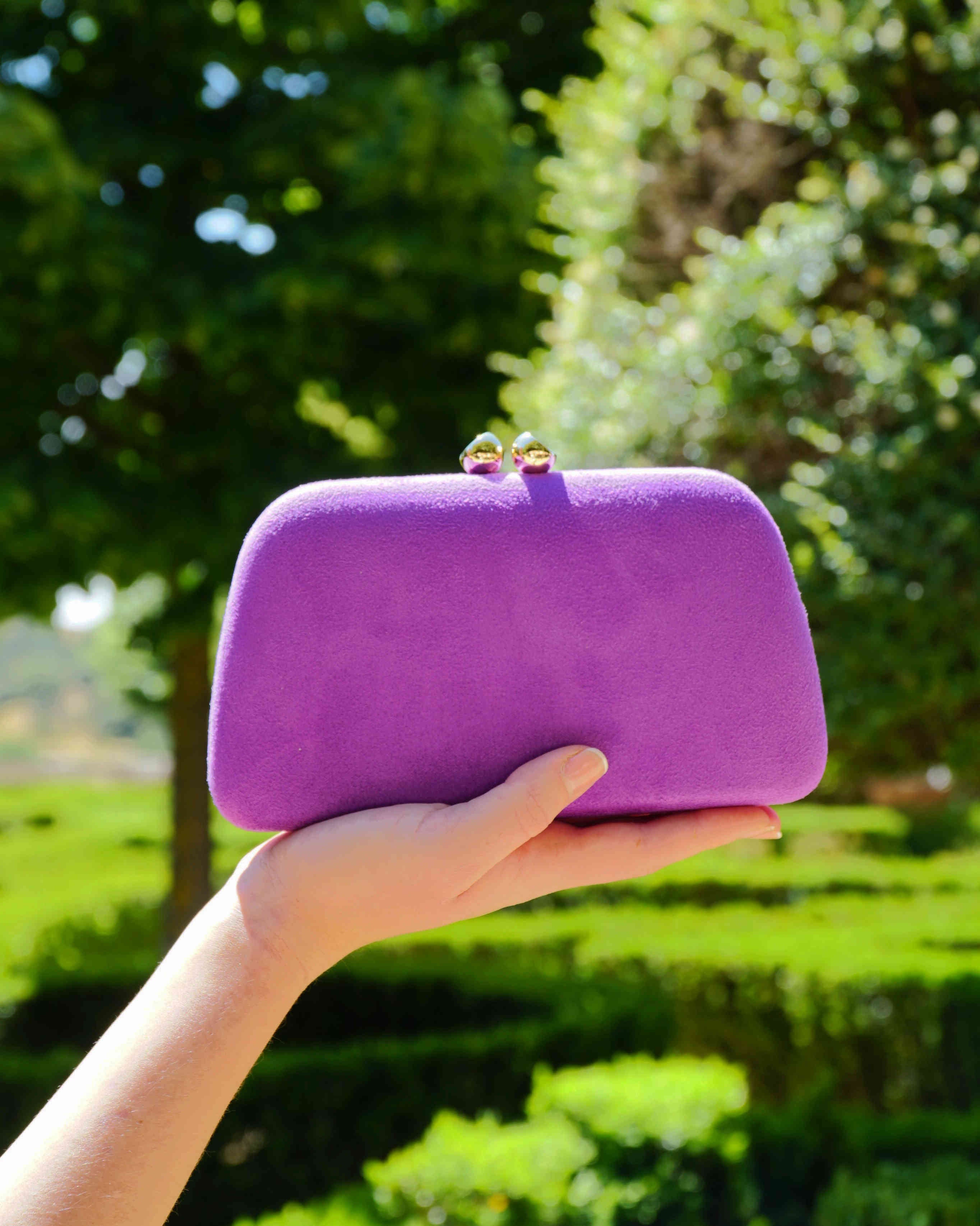 CLUTCH BOMBA ANTELINA MORADO