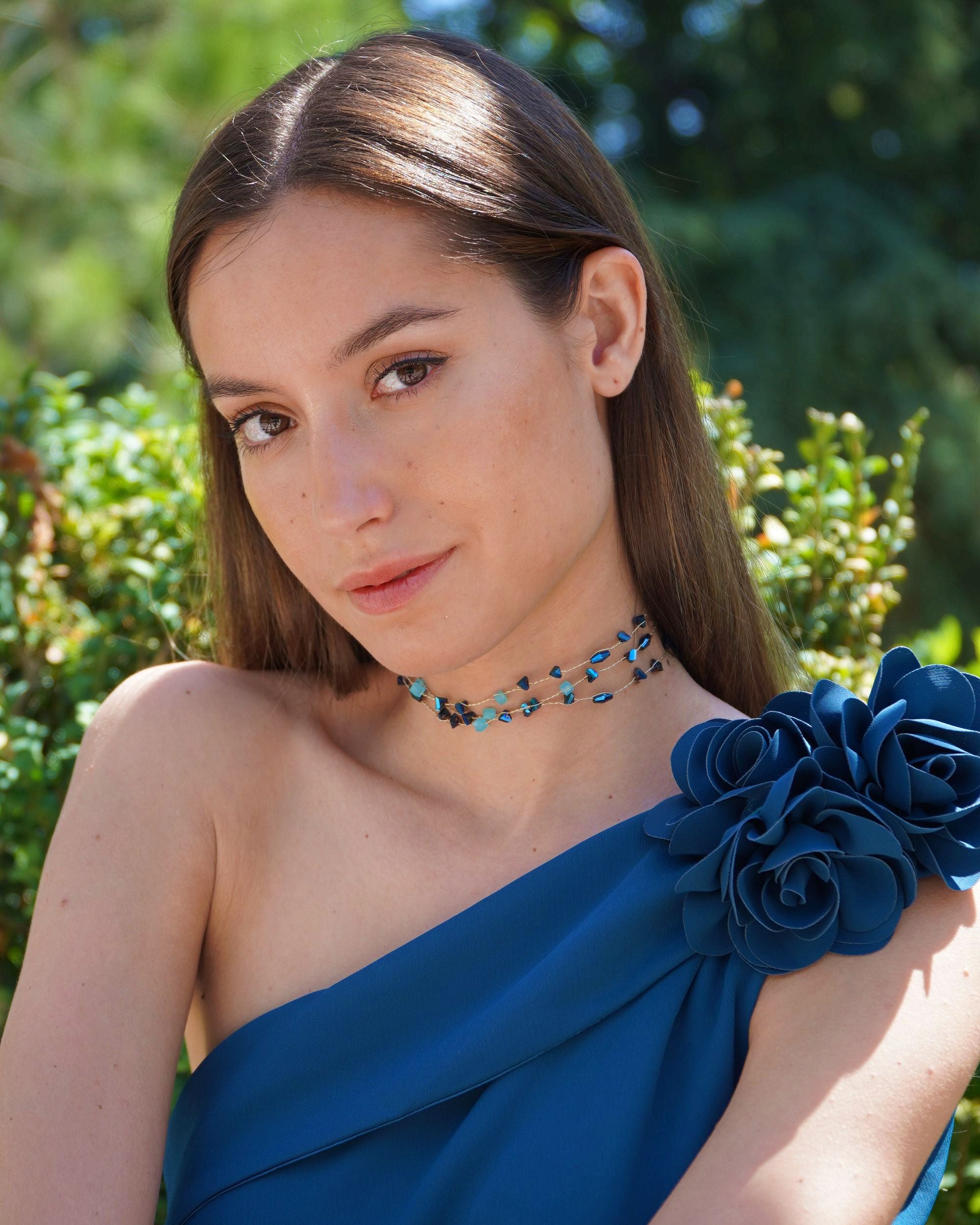 CHOCKER TURQUOISE