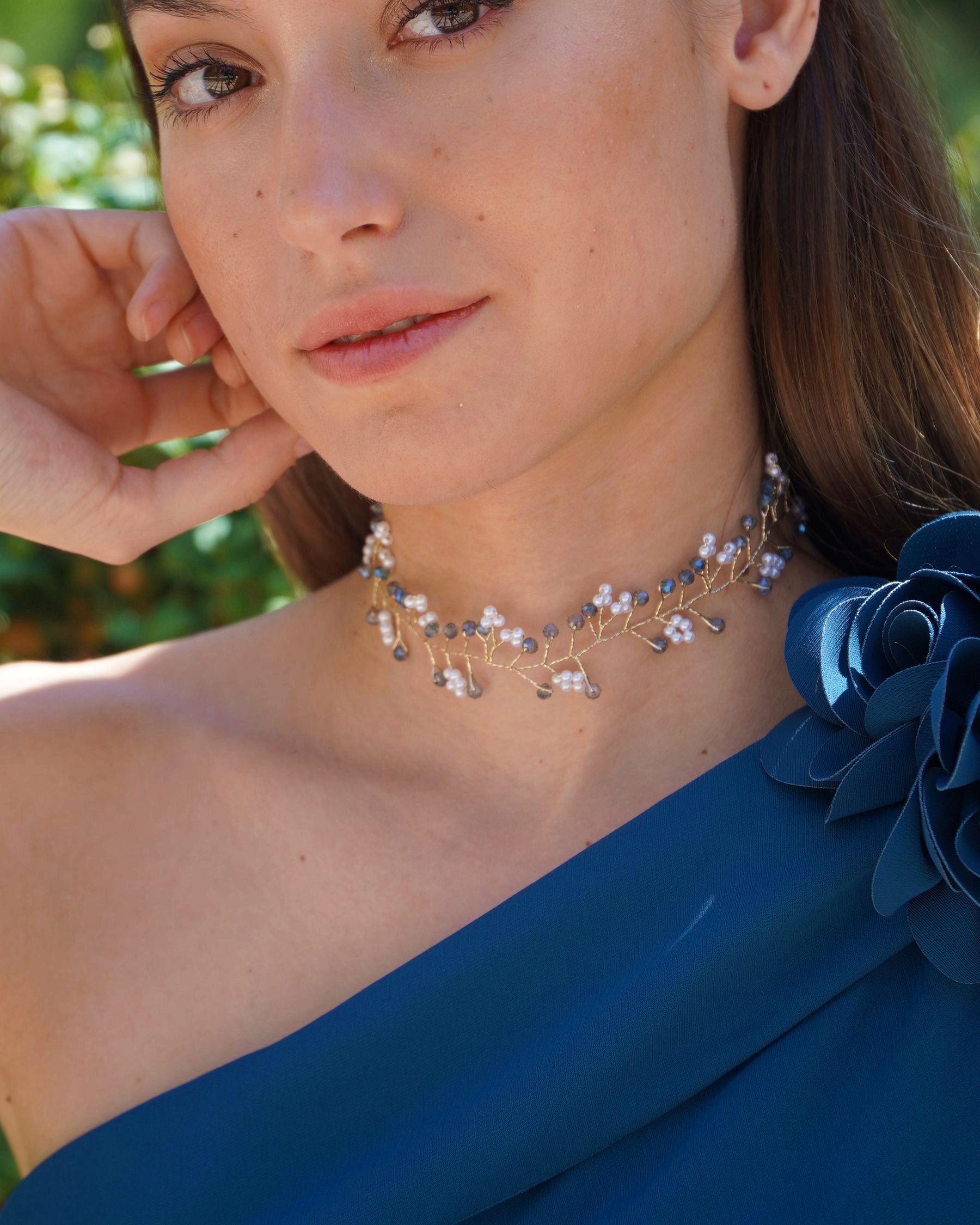 CHOCKER PEQUEÑAS FLORES