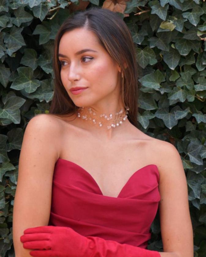 CHOCKER FINO BICOLOR