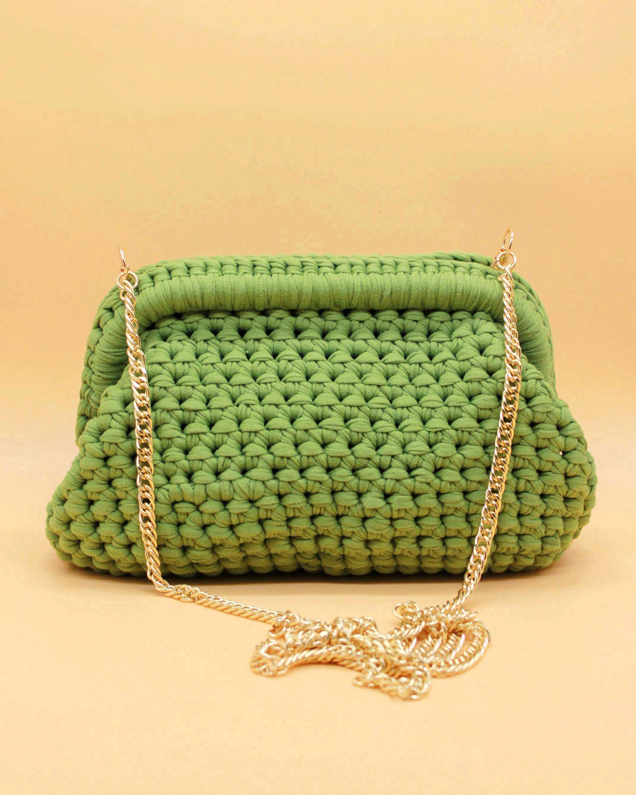 CLUTCH TRENZADO TEJIDO