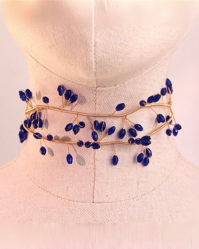 CHOCKER ALAMBRE CRISTAL
