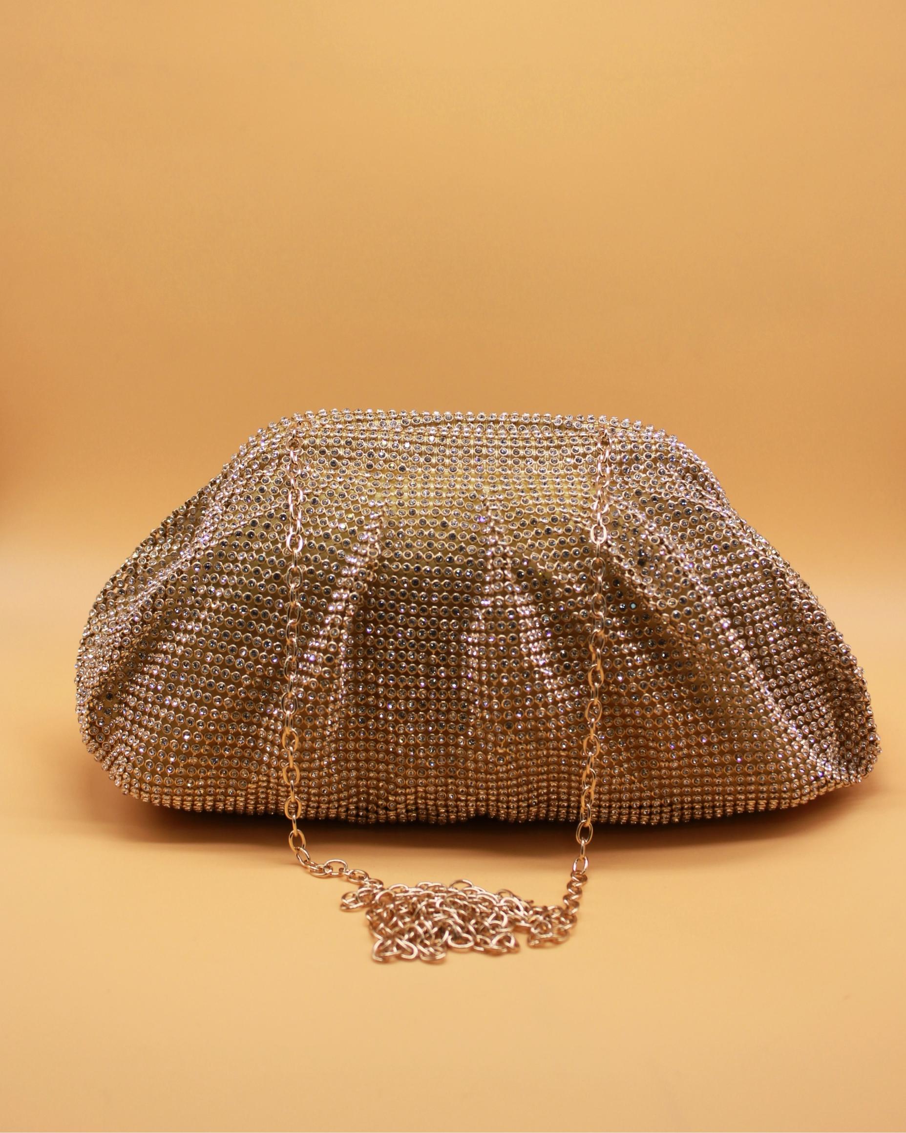 BOLSO DE MANO NUBE BRILLOS