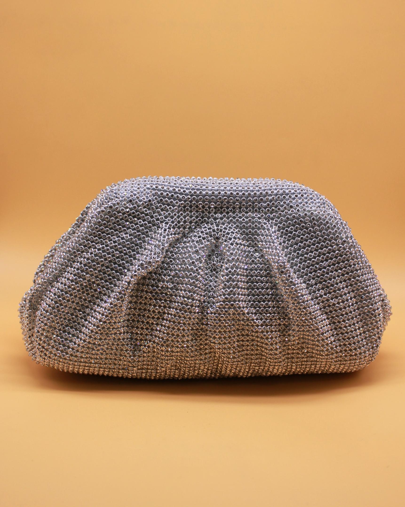 BOLSO DE MANO NUBE BRILLOS