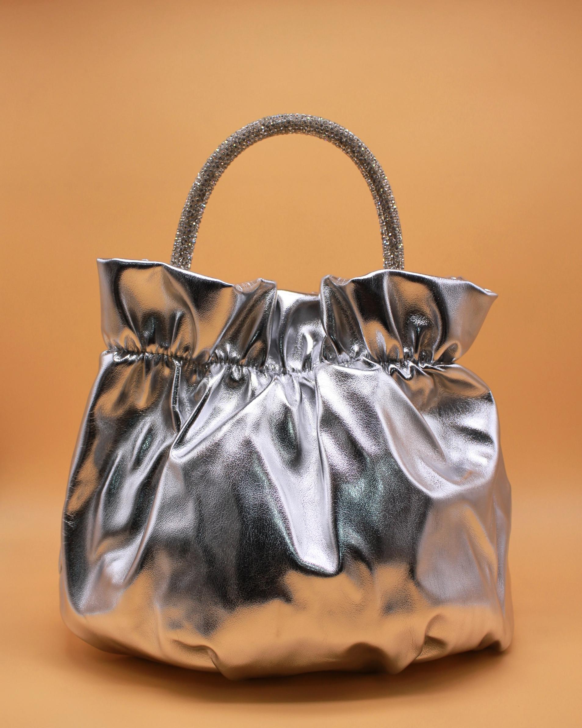 BOMBONERA METALIZADA ASA BRILLO