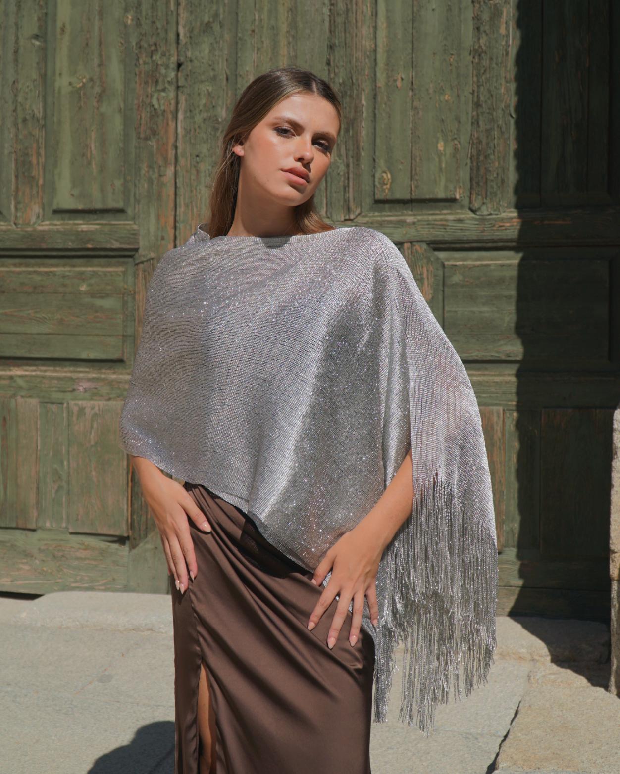 KIMONO MULTIPOSICION MALLA FLECOS