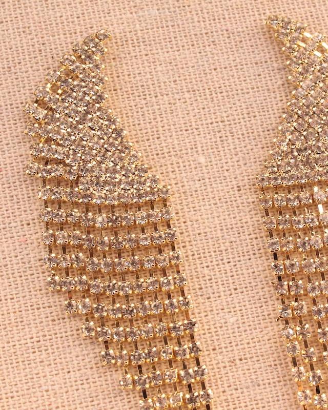 PENDIENTES BRILLO CASCADA