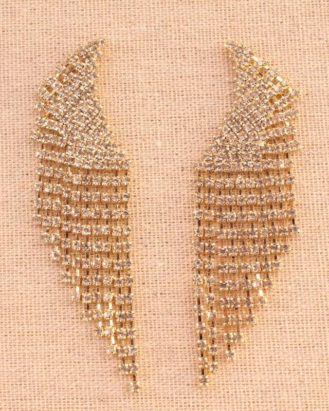 PENDIENTES BRILLO CASCADA