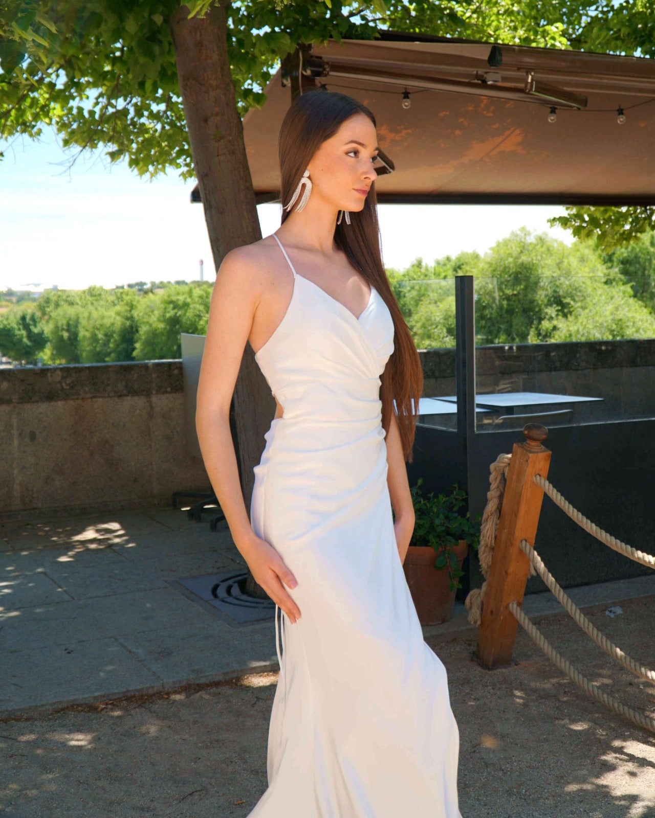 VESTIDO CREME BRULEE NOVIA