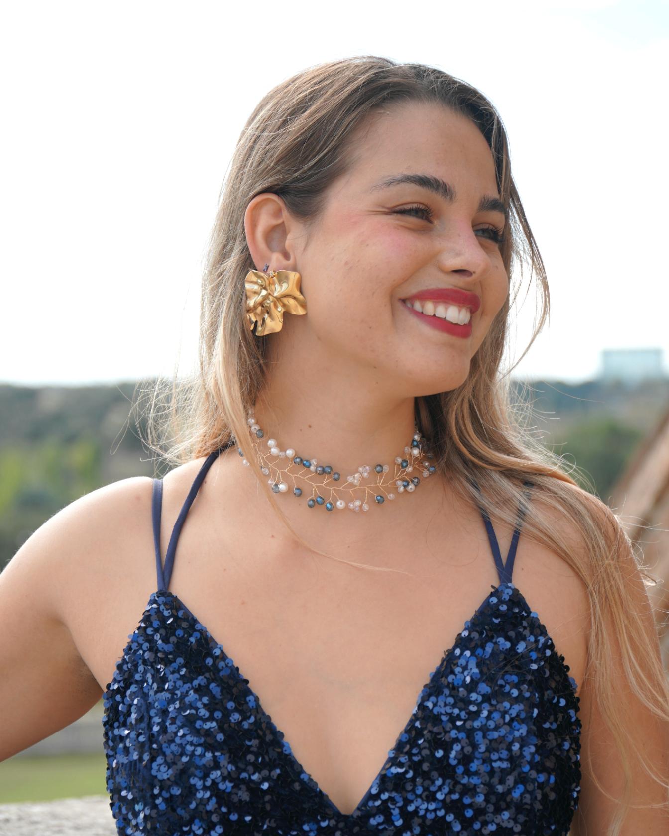 CHOCKER FINO BICOLOR