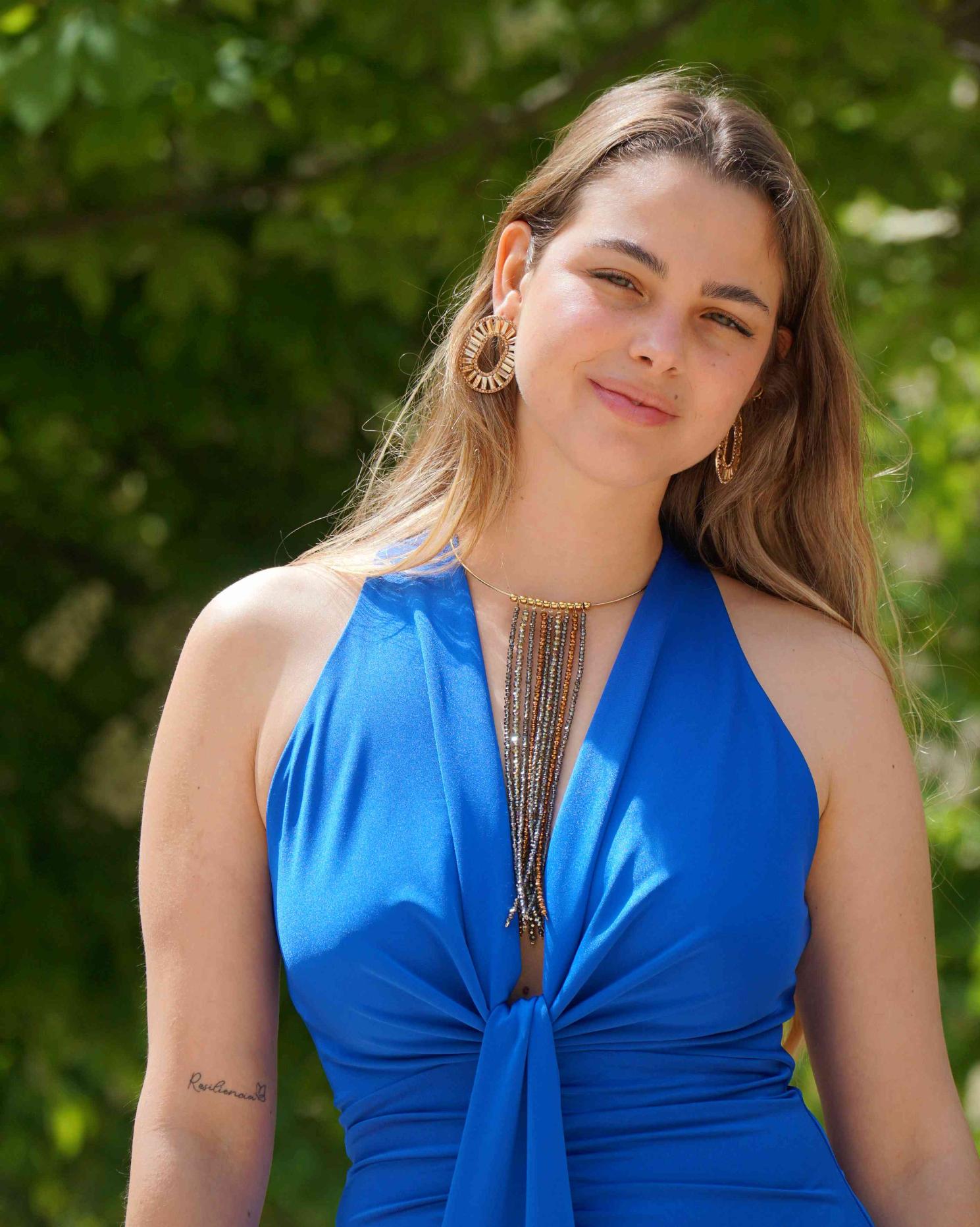 CHOCKER FILAMENTOS CASCADA