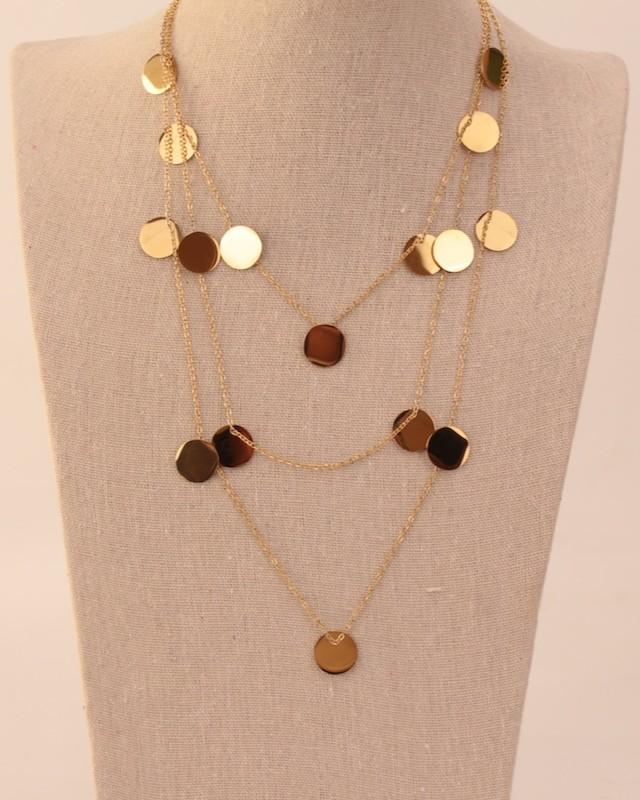 COLLAR ACERO COINS