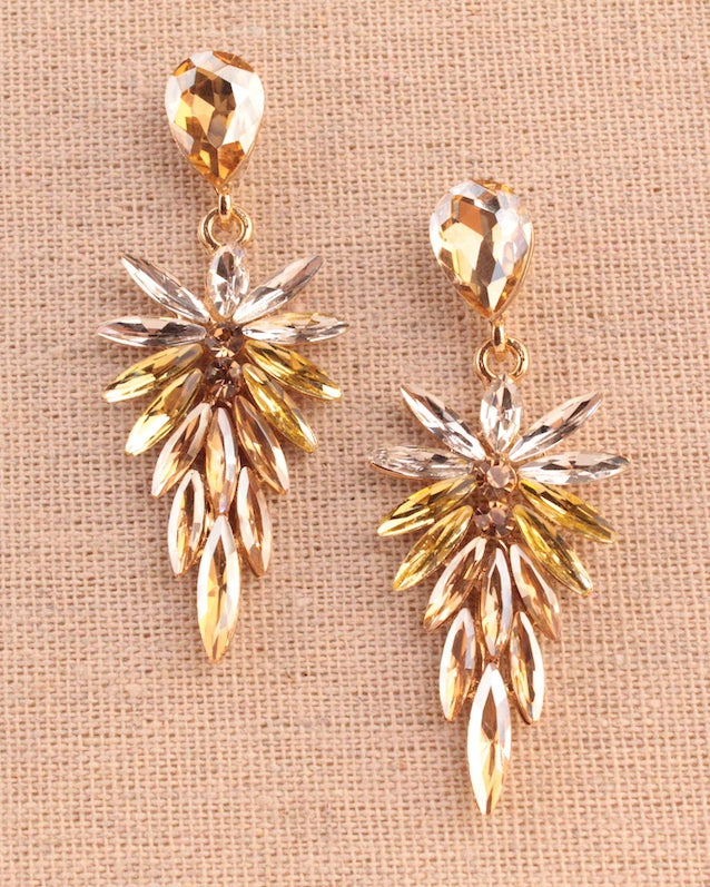 PENDIENTES FIESTA CHAMPAGNE