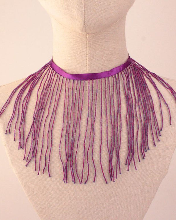 CHOCKER CORTINA MORADO