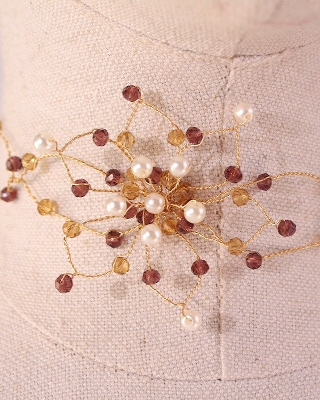 CHOKER ALAMBRE FLOR