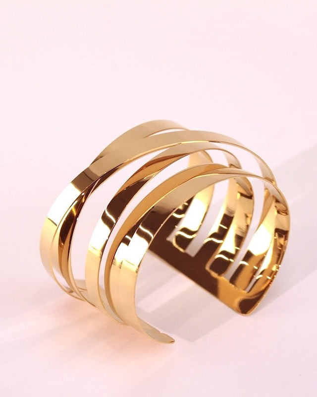 BRAZALETE ANCHO MULTICAPA