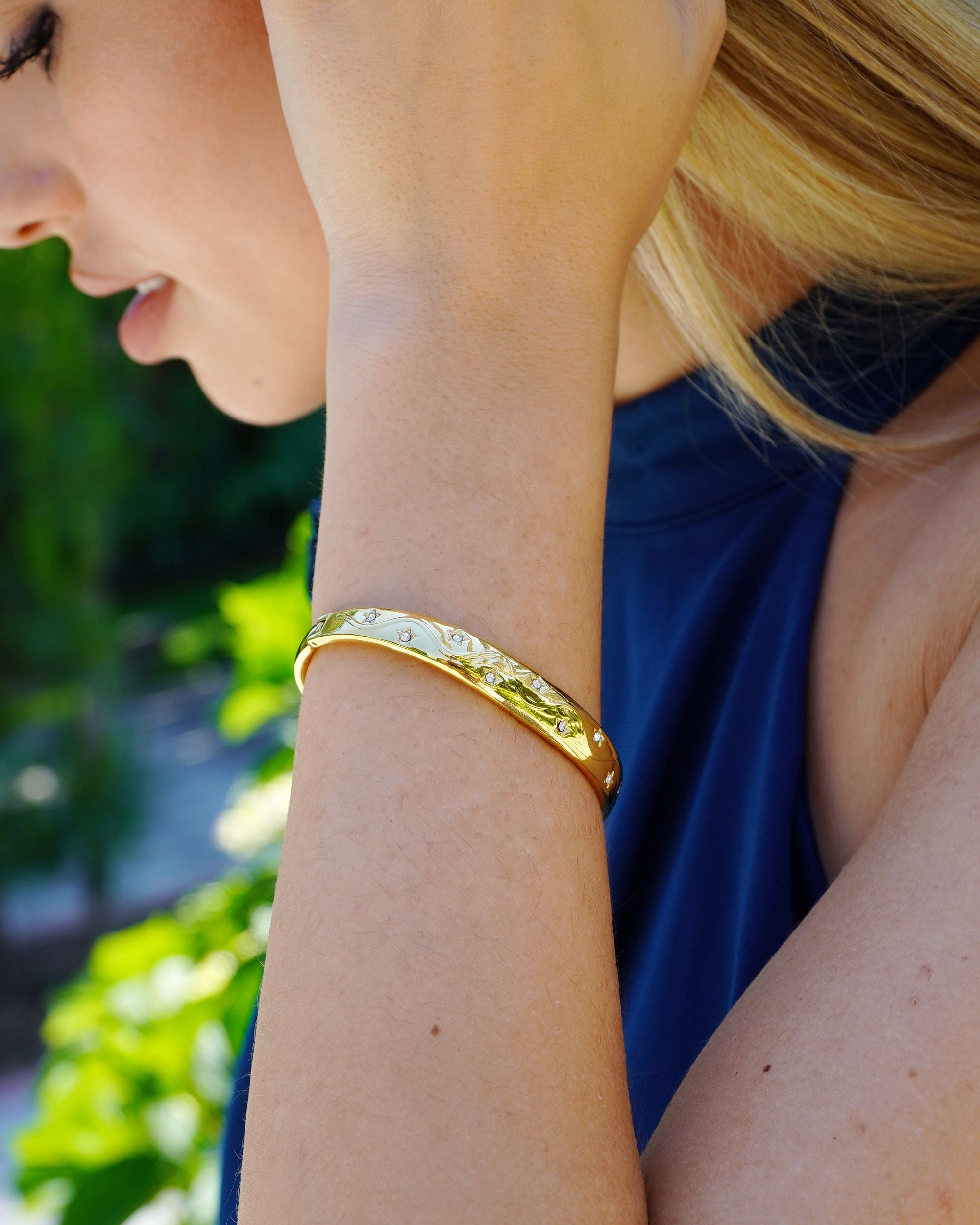 BRAZALETE ACERO CIELO ESTRELLADO
