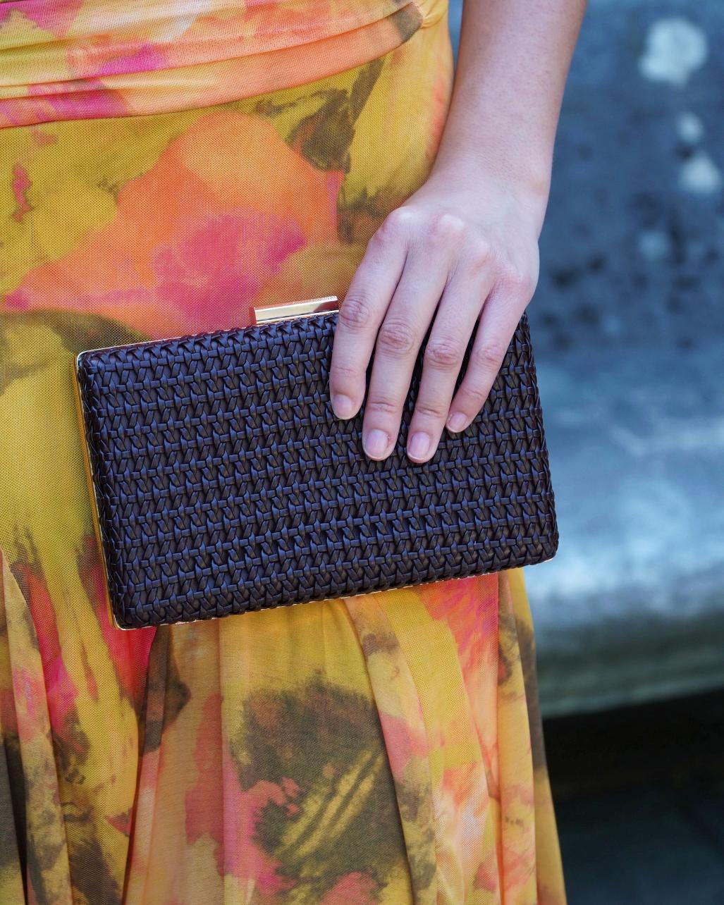 CLUTCH POLIPIEL TRENZADO