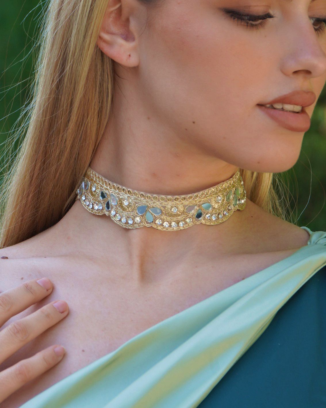 CHOCKER MALLA ESPEJOS