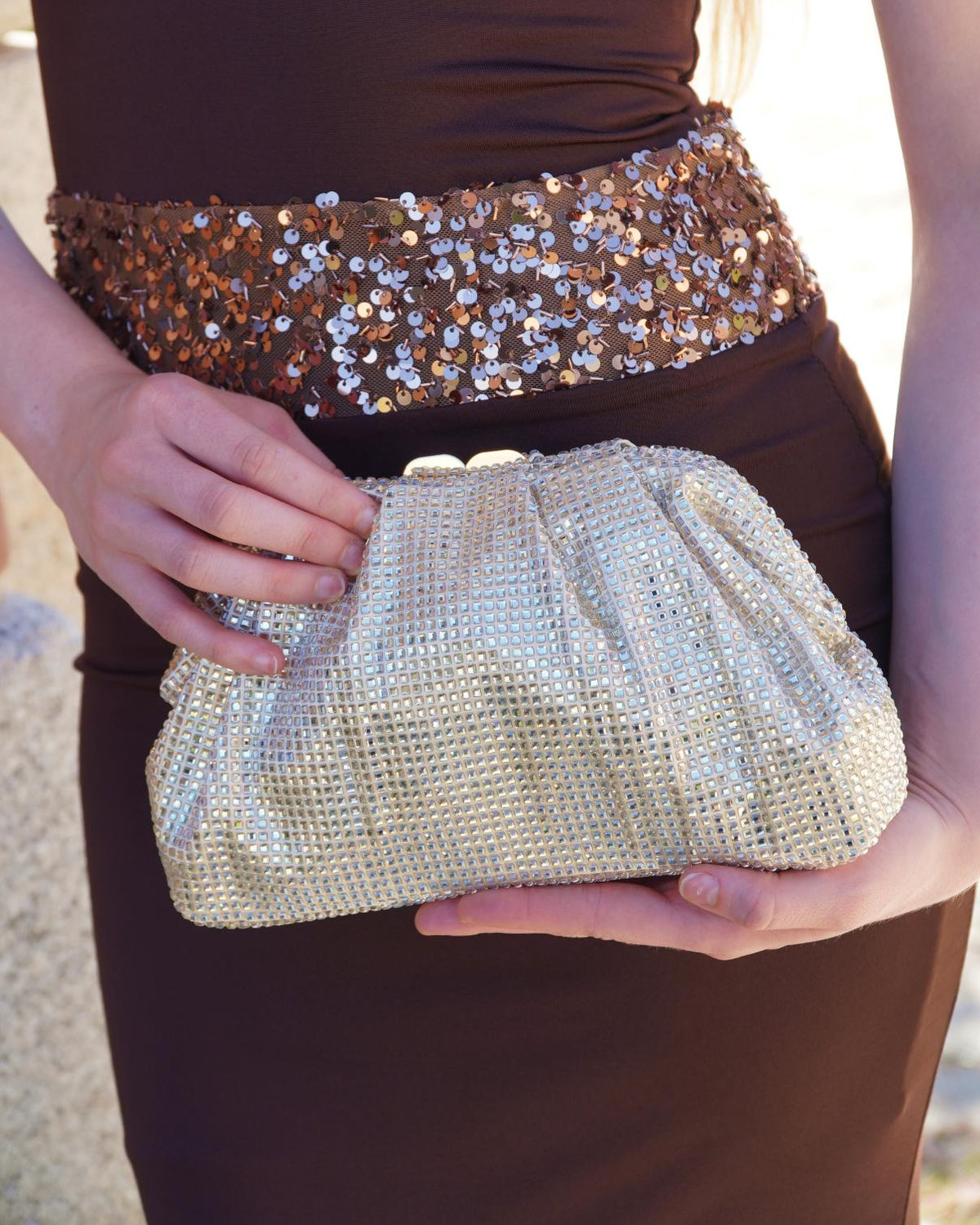 CLUTCH POLIPIEL MAX BRILLO