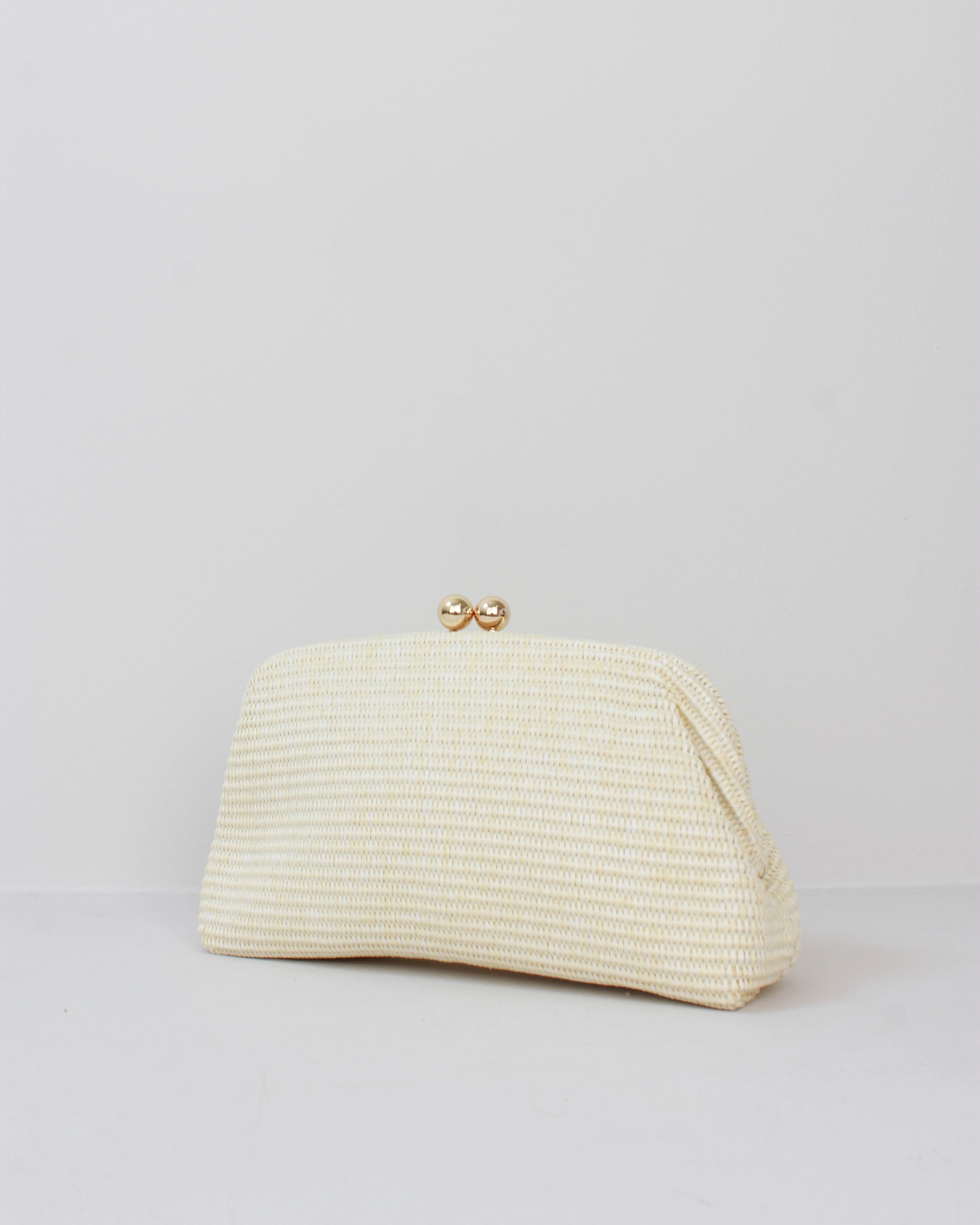 CLUTCH MAXI RAFIA