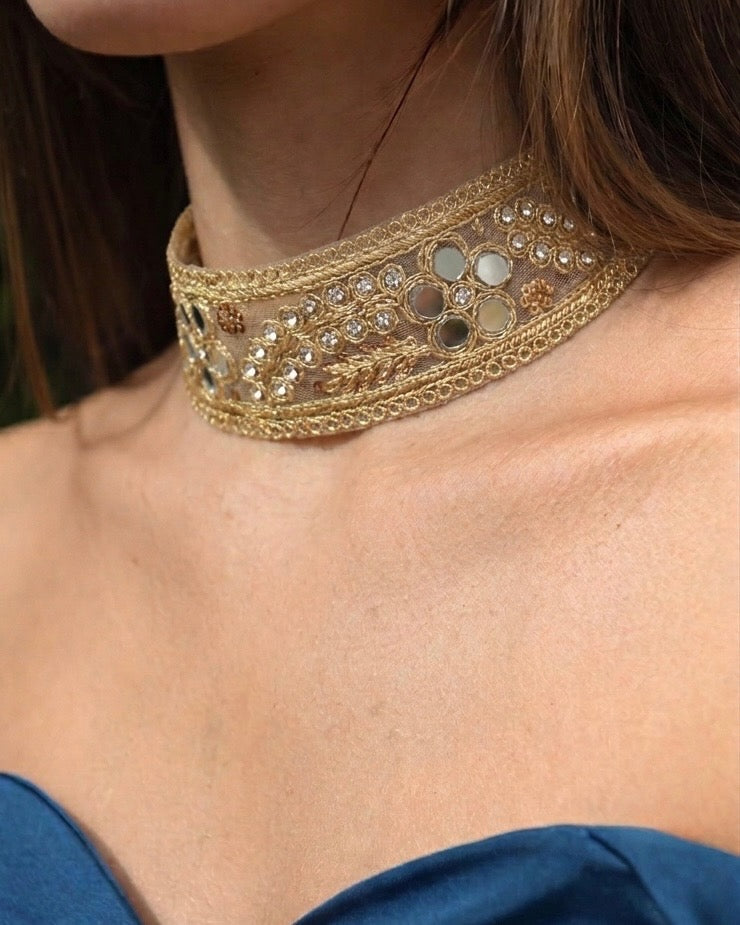 CHOCKER MALLA ESPEJOS