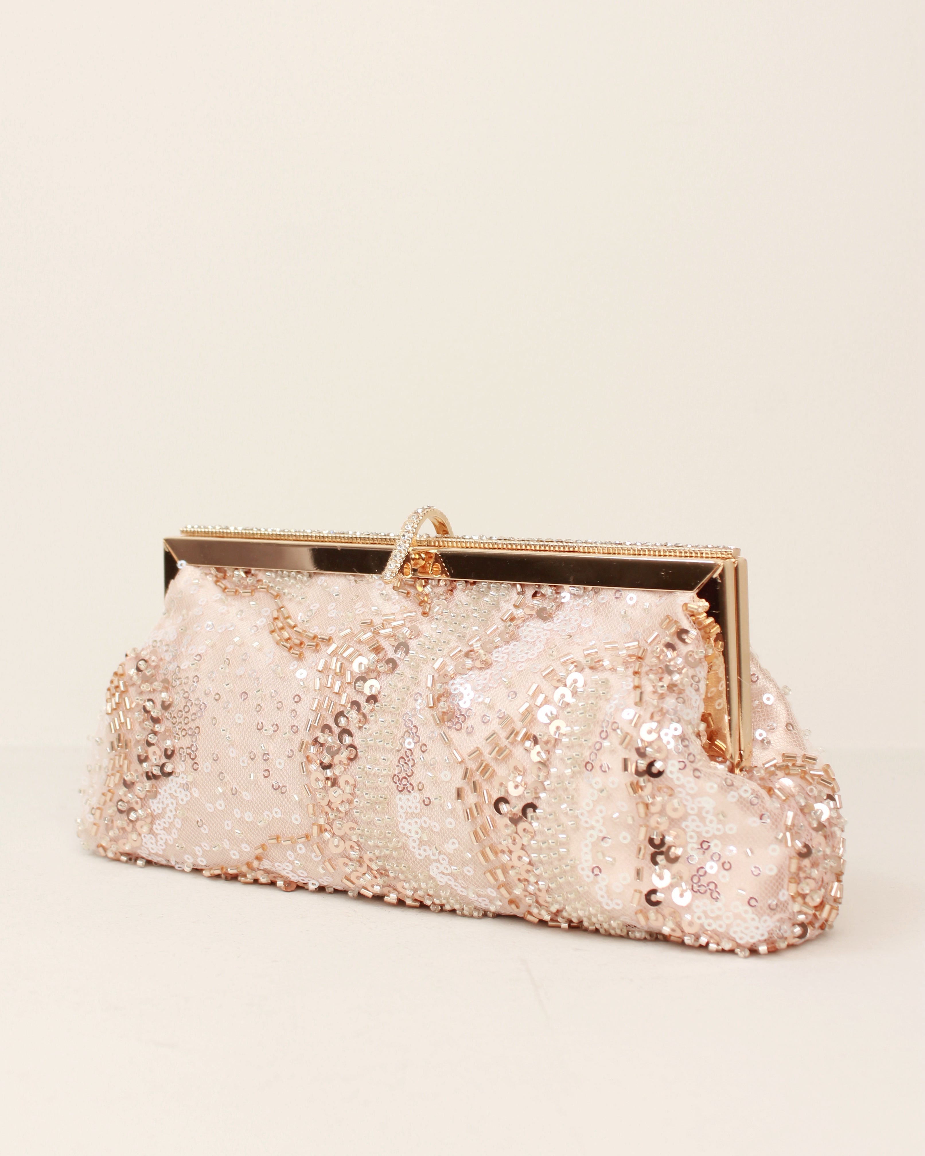 CLUTCH ALARGADO BRILLOS