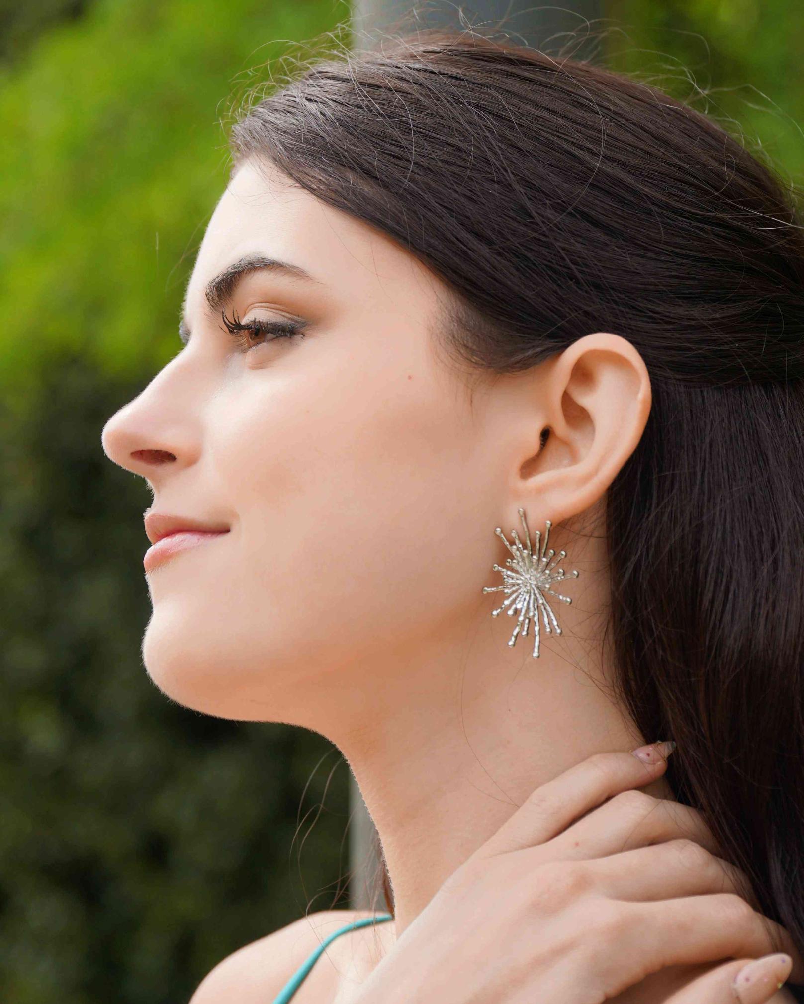 PENDIENTES SOLE MIO ACERO