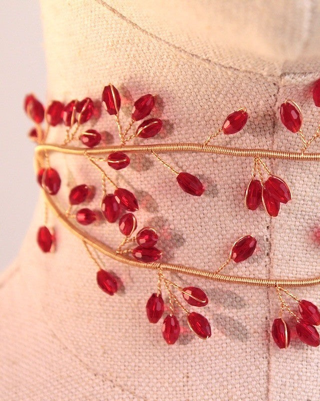 CHOCKER ALAMBRE CRISTAL